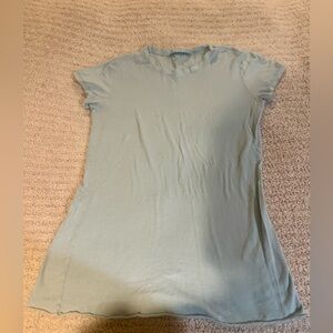 Velvet Sky Blue Short Sleeve Tee
